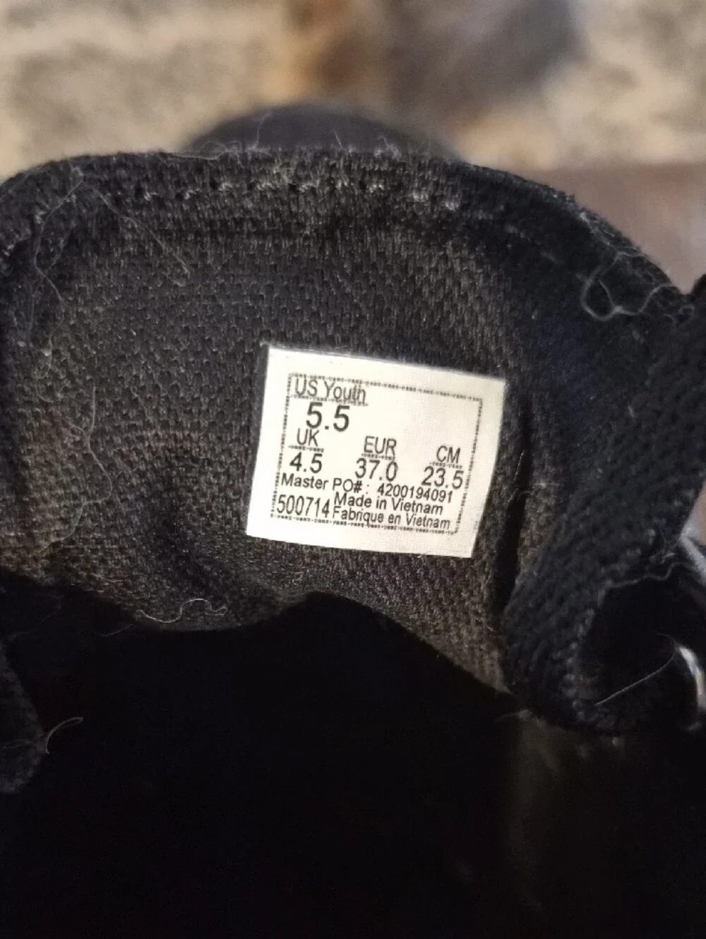 Vans classic black